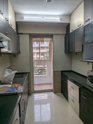Kitchen in 3 BHK Apartment at Shrishti Synchronicity, Chandivali – for Rent