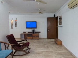 Living Room in 3 BHK Apartment at Shrishti Synchronicity, Chandivali – for Rent
