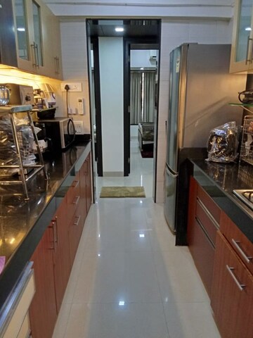 Kitchen in 2.5 BHK Apartment at Evershine Embassy, Andheri West – for Rent