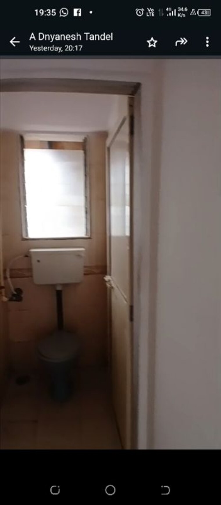 Master Bedroom, dadar east 1 Bedroom 500 Sq.Ft. Apartment In Dadar East Mumbai 9819298