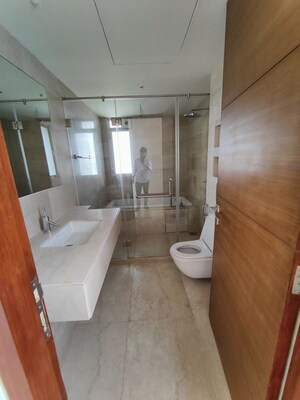 Living Room in 3 BHK Apartment at Lodha Belmondo, Gahunje – for Rent