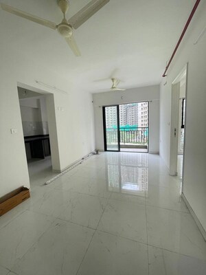 Building Lobby in 1.5 BHK Apartment at Runwal Gardens Phase 2, Dombivli East – for Rent