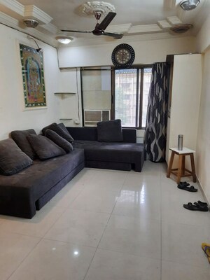 Living Room in 1 BHK Apartment at Emgee Greens, Wadala – for Sale
