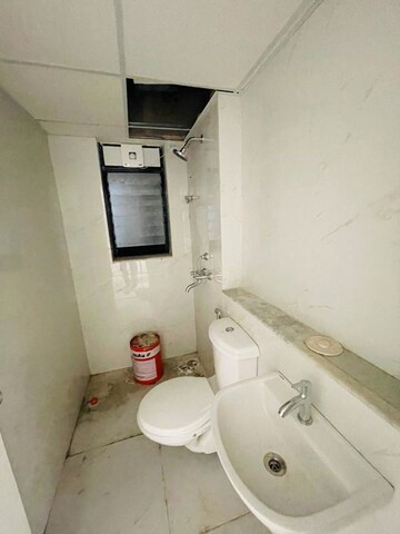 Bathroom in 2 BHK Apartment at Runwal Gardens Phase 3, Dombivli East – for Rent