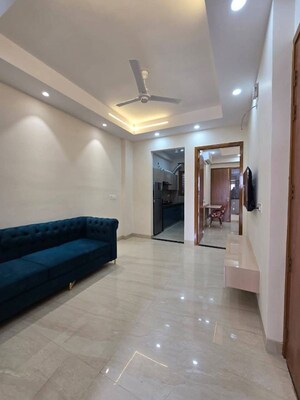 Living Room in 2 BHK Builder Floor at Chattarpur – for Rent