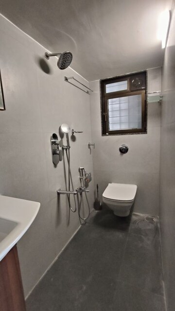 Bathroom in 2 BHK Apartment at Abhijeet CHS Dadar, Dadar West – for Rent
