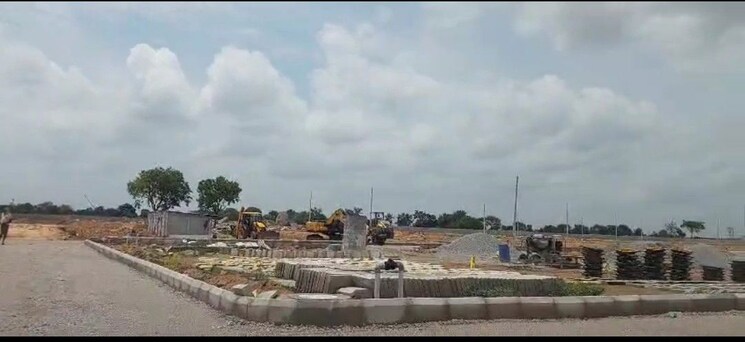 Exterior View, sri-sky-city  152 Sq.Yd. Plot In Kamsanpalle Hyderabad 9819442