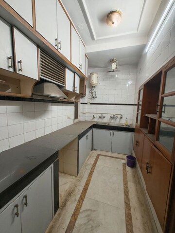 Kitchen in 2 BHK Builder Floor at Masjid Moth – for Rent