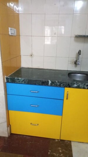 Kitchen in 1 BHK Apartment at Sheth Vasant Galaxy, Goregaon West – for Rent