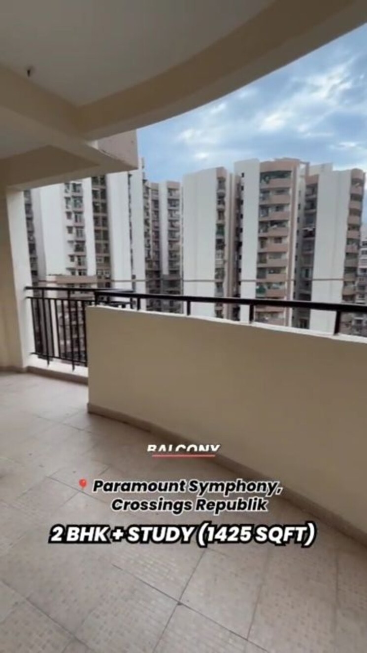 Master Plan, paramount-symphony 2.5 Bedroom 1425 Sq.Ft. Apartment In Sain Vihar Ghaziabad 9819506