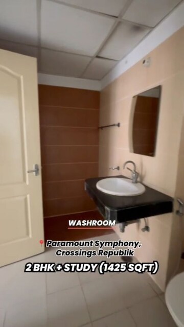 Furnished Amenities in 2.5 BHK Apartment at Paramount Symphony, Sain Vihar – for Sale
