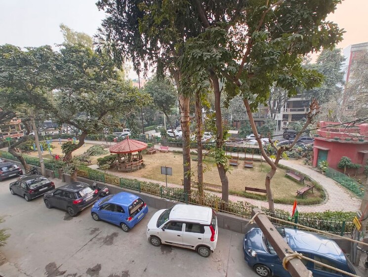 Exterior View, kalkaji 2 Bedroom 120 Sq.Yd. Builder Floor In Kalkaji Delhi 9819521