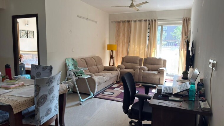 Living Room, sjr-watermark 2 Bedroom 1105 Sq.Ft. Apartment In Kasavanahalli Bangalore 9819544