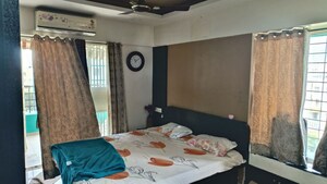 Bedroom in 3 BHK Apartment at Asha Heights Aundh, Aundh – for Rent