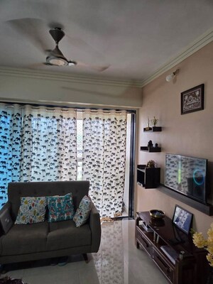 Bedroom in 2 BHK Apartment at Cosmos Horizon, Thane West – for Rent