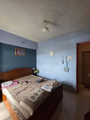 Bedroom in 2 BHK Apartment at Cosmos Horizon, Thane West – for Rent