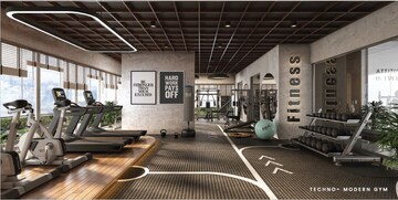 Gym in 3 BHK Apartment at James Long Sarani – for Sale