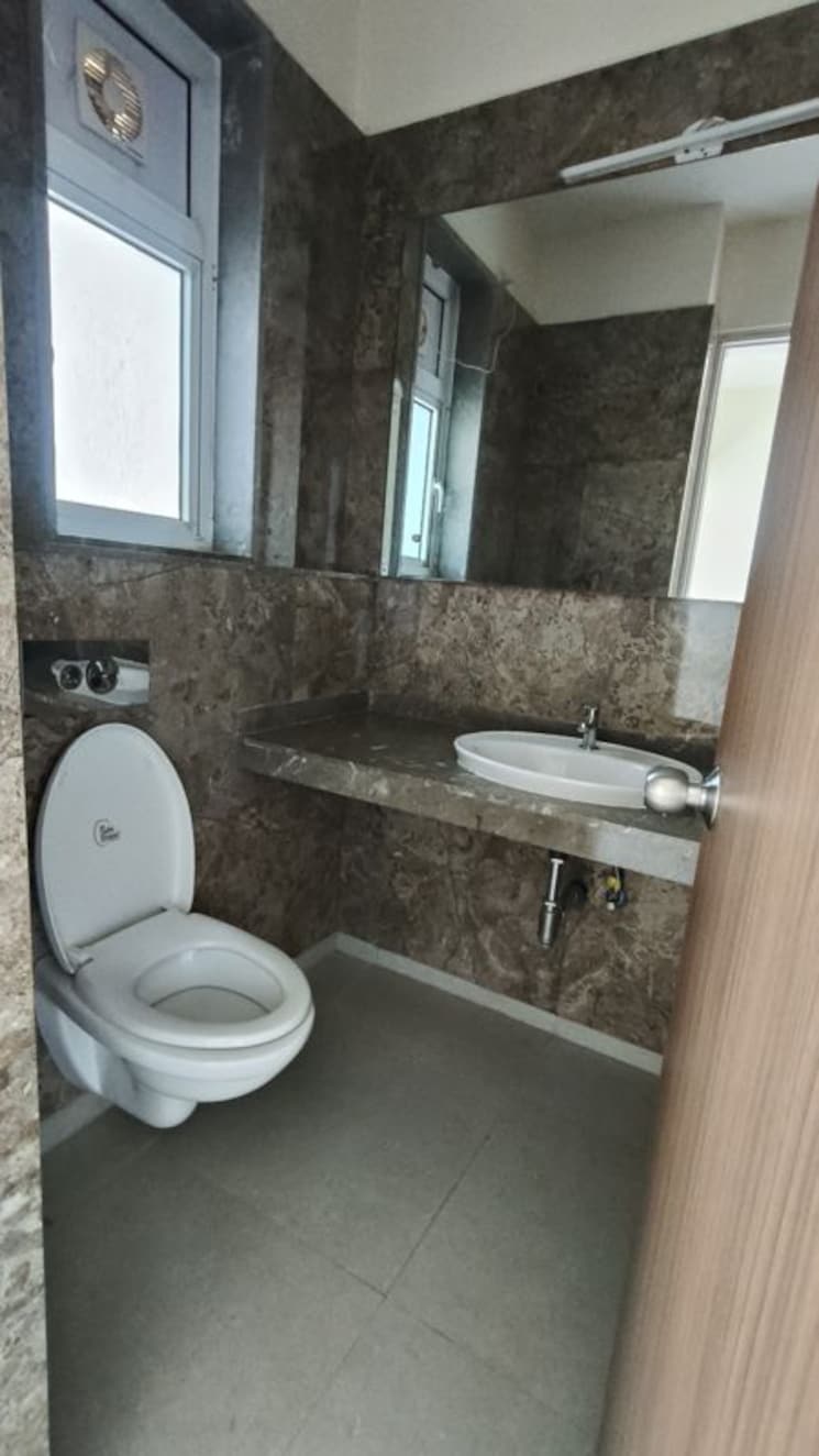 Attached Bathroom, lnt-crescent-bay-t5 3 Bedroom 1880 Sq.Ft. Apartment In Parel Mumbai 9819654