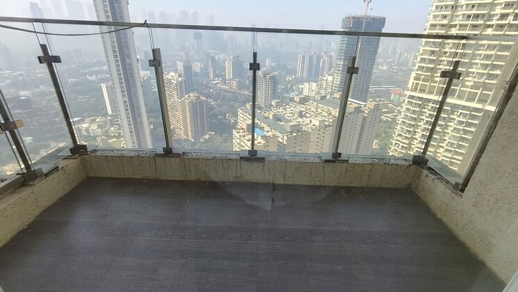 Balcony, lnt-crescent-bay-t5 3 Bedroom 1880 Sq.Ft. Apartment In Parel Mumbai 9819654