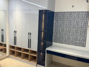 Staircase in 3 BHK Apartment at My Home Avatar, Gachibowli – for Rent