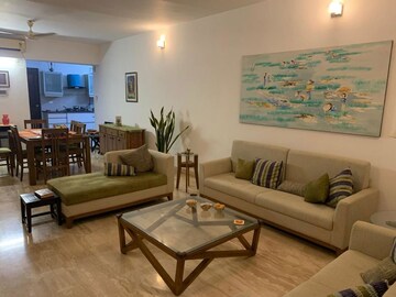 Living Room in 3.5 BHK Apartment at Pashankar Yin Yang, Kharadi – for Sale