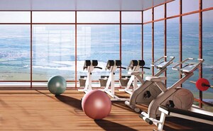 Gym in 3 BHK Apartment at Shivom Elysiya, Thakurpukur – for Sale