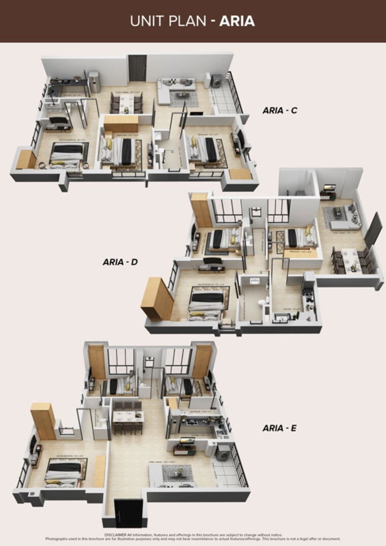 Floor Plan, shivom-elysiya 3 Bedroom 1280 Sq.Ft. Apartment In Thakurpukur Kolkata 9819720