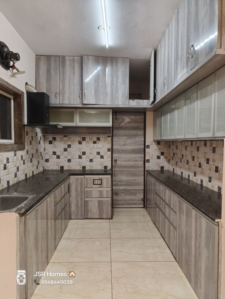 Kitchen, royal-nest 3 Bedroom 2000 Sq.Ft. Apartment In West Marredpally Hyderabad 9819729