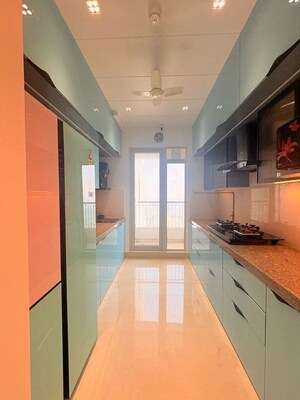 Building Lobby in 2 BHK Apartment at Piramal Vaikunth, Balkum Pada – for Rent