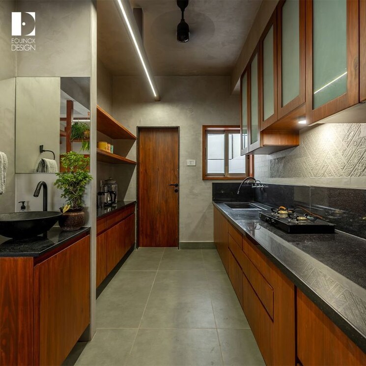 Kitchen, hubtown-seasons 4 Bedroom 1400 Sq.Ft. Apartment In Chembur Mumbai 9819725