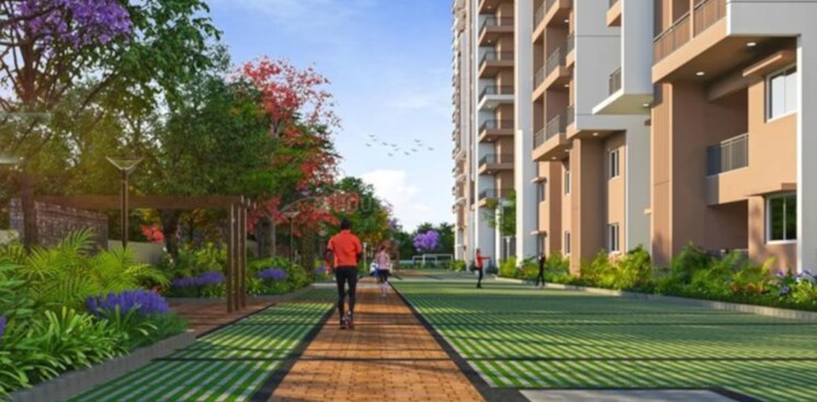 Garden, poulomi-avante 3 Bedroom 2130 Sq.Ft. Apartment In Kokapet Hyderabad 9819754
