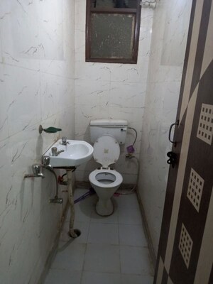 Bathroom in 2 BHK Builder Floor at East Of Kailash – for Rent