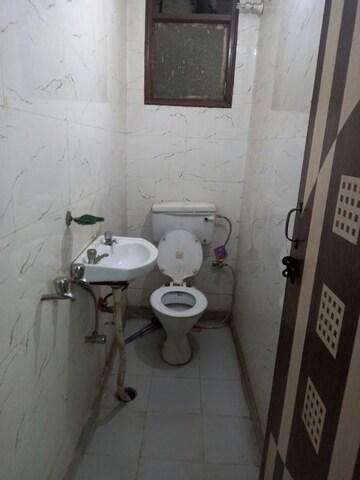 Bathroom in 2 BHK Builder Floor at East Of Kailash – for Rent
