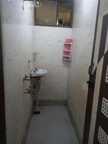 Bathroom in 2 BHK Builder Floor at East Of Kailash – for Rent