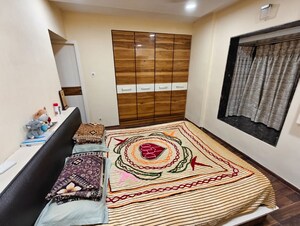 Bedroom in 2 BHK Apartment at Dheeraj Ganga, Malad West – for Rent