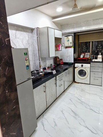Kitchen in 2 BHK Apartment at Dheeraj Ganga, Malad West – for Rent