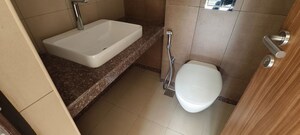 Bathroom in 2 BHK Apartment at Shapoorji Pallonji Vicinia, Powai – for Rent