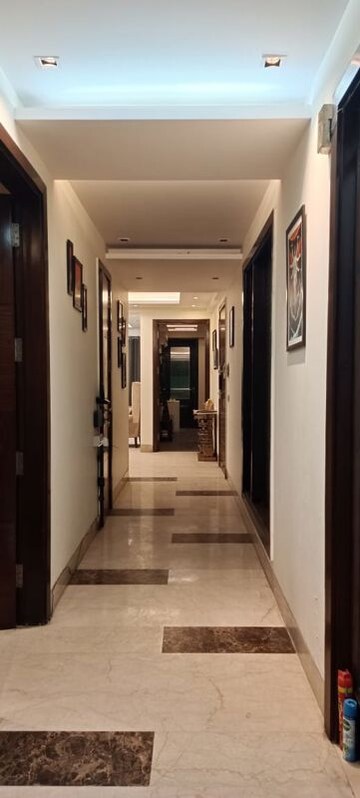 Building Lobby in 3 BHK Builder Floor at Greater Kailash I – for Sale