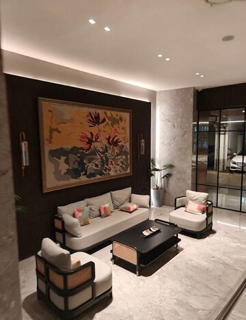 Living Room in 4 BHK Apartment at Kalpataru Horizon, Worli – for Sale