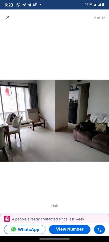 2 BHK Apartment For Rent in Kesar Residency, Kandivali West