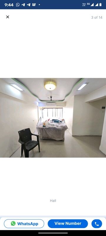 Living Room in 2 BHK Apartment at Charkop - Sector 8 – for Rent