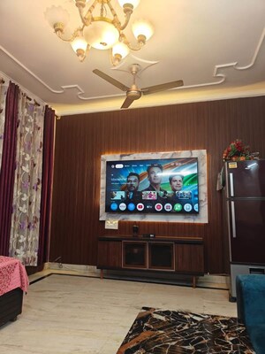 Bedroom in 2 BHK Builder Floor at Lajpat Nagar – for Rent