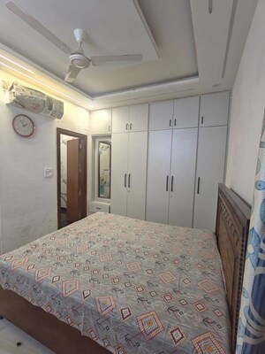 Bedroom in 2 BHK Builder Floor at Lajpat Nagar – for Rent