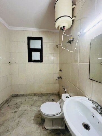 Bathroom in 3 BHK Builder Floor at Saket – for Rent