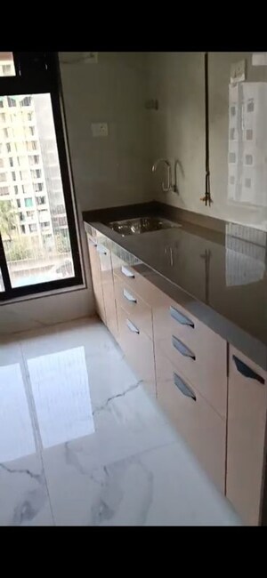 Kitchen in 2 BHK Apartment at H Square AN Heights, Malad West – for Rent