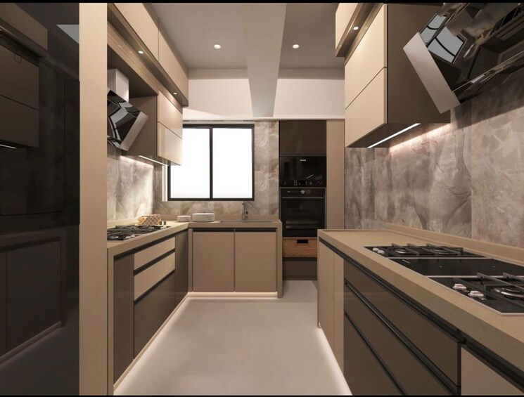 Kitchen, amina-apartment 3 Bedroom 1550 Sq.Ft. Apartment In Agripada Mumbai 9820016