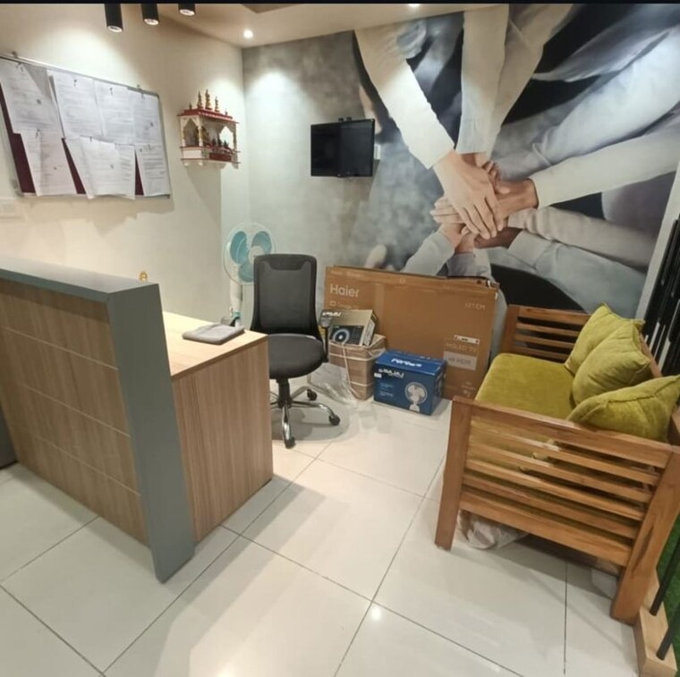 Team Area, kamdhenu-23-west Commercial Office Space 750 Sq.Ft. In T.T.C. Industrial Area Navi Mumbai 9820014