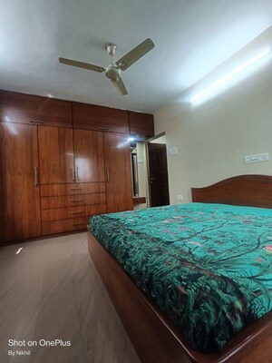 Bedroom in 3 BHK Apartment at K Raheja Vihar, Powai – for Rent