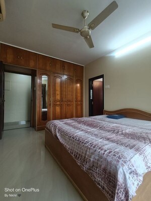 Bedroom in 3 BHK Apartment at K Raheja Vihar, Powai – for Rent