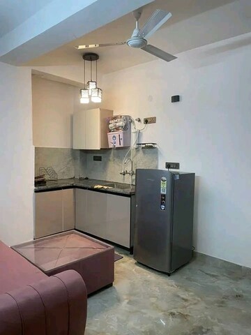 Bathroom in 1 BHK Builder Floor at Chattarpur – for Rent